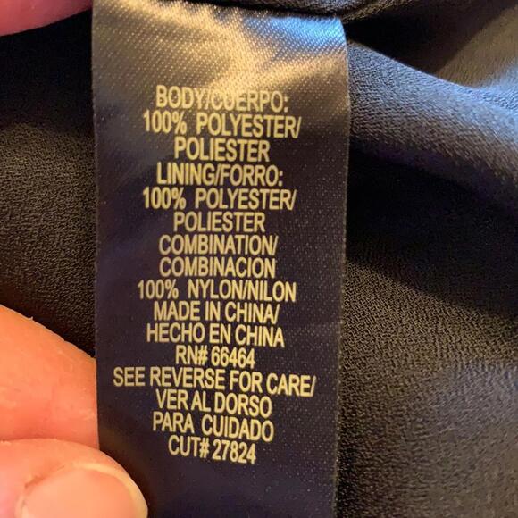 Gorgeous Flared and Lined Black Sheeth Skirt size 10 - Picture 7 of 12